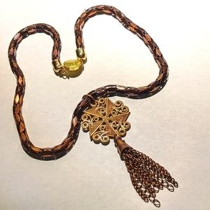 Mythological Necklace from another time - Dragon rider
